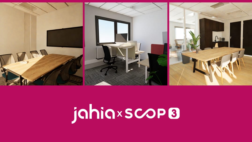 JAHIA x SCOP3 : un aménagement fluide, grâce à un plan 3D clair dès le départ