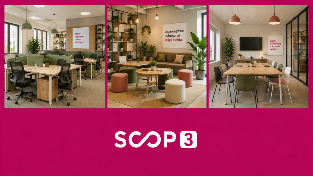 Comment aménager des bureaux avec un budget limité ? | Les conseils SCOP3